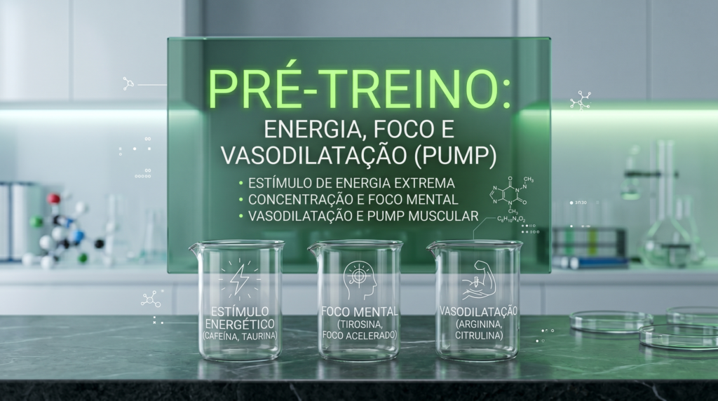 Pré-Treino: Energia, Foco e Vasodilatação