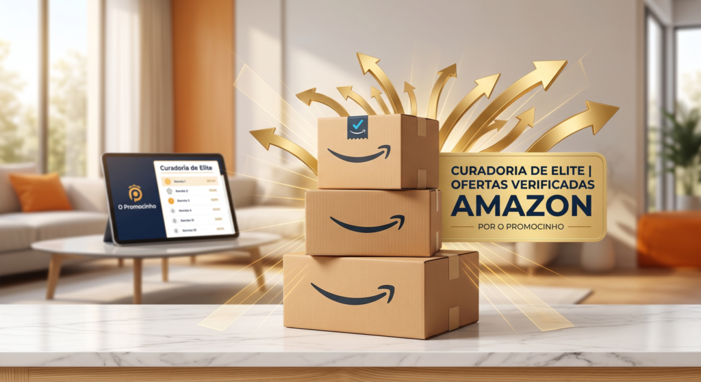 Seleção oficial de ofertas Amazon filtrada pelo O Promocinho, incluindo cupons de desconto em eletrônicos, livros e casa com os menores preços do dia.